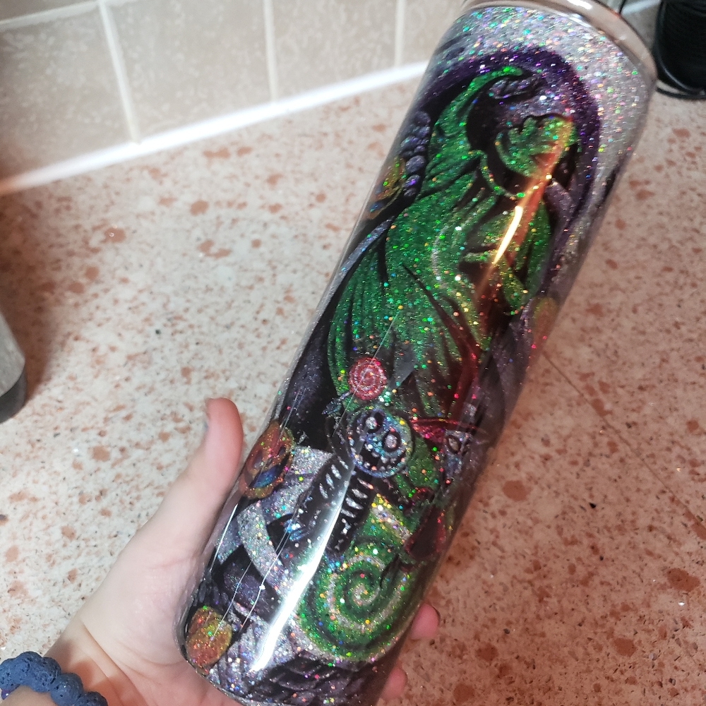 Glitter tumbler